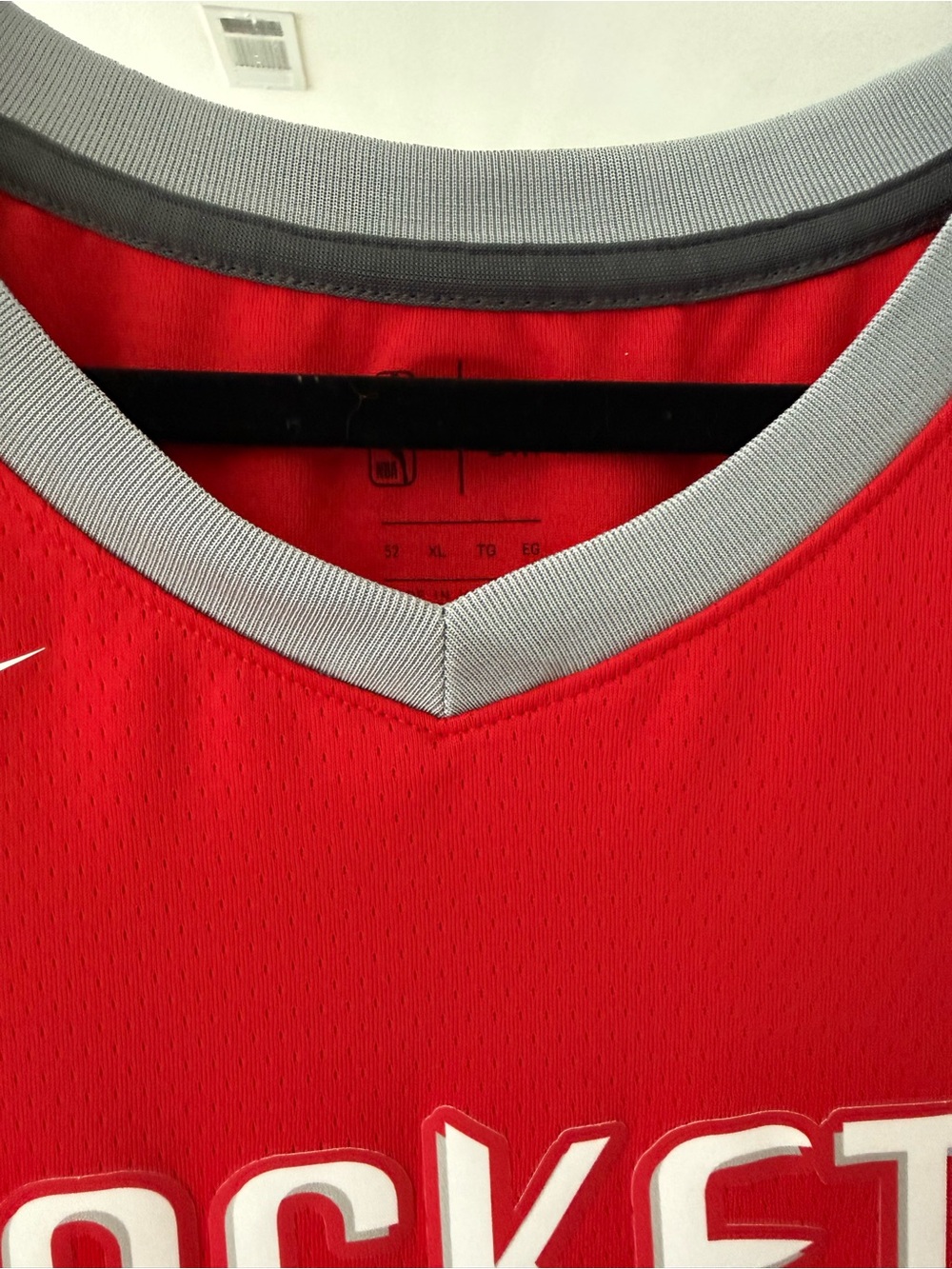 Nike James Harden Houston Rockets #13 Dri-FIT Swingman Jersey XL 52 Red - Picture 3 of 6